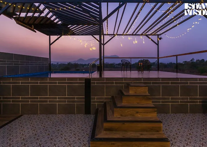 Stayvista'S One Villa - Pet-Friendly Charm With Farm Views, Modern Decor & A Refreshing Plunge Pool Karjat